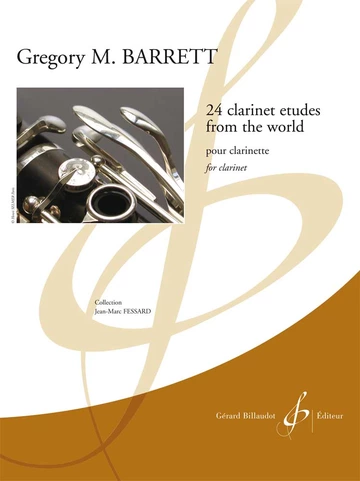 24 clarinet études from the world Visuel